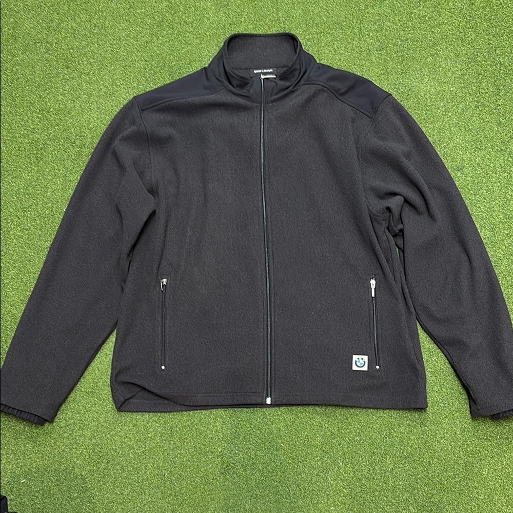 BMW Lifestyle Black Full-Zip Jacket.. think and extremely warm